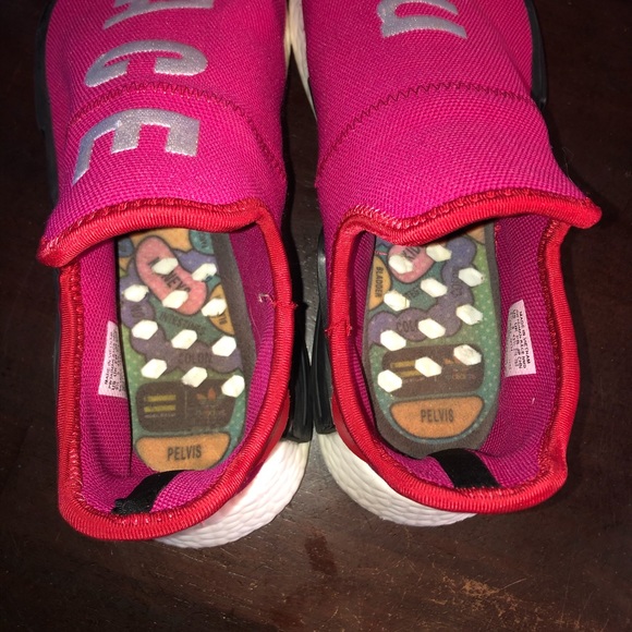 Adidas Pharrell Williams NMD HU “Scarlet” - Picture 4 of 7